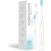 Smileactives Vibrite Sonic Power Electric Toothbrush, Teeth Whitening & Gum Care, Blue LED Light for Oral Health, Rechargeable Toothbrush, Multiple Brushing Modes for Deep Cleaning & Sensitive Gums