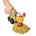 Kinetic Rock - 3-in-1 Loader with Construction Tools & Gold for Ages 3 & Up