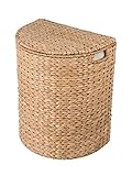 Kouboo Sea Grass Half Moon Basket with Removable