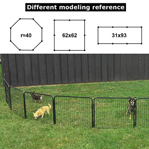 Dog Pen Extra Large Indoor Outdoor Back or Front Yard Fence Cage