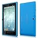 ProntoTec Axius Series Q9S 7 Inch Quad Core Allwinner A33 Cortex A7 Android 4.4 KitKat Tablet PC, 1024 x 600 Pixels, 8GB ROM, Dual Camera, G-Sensor, Google Play Pre-loaded -Blue