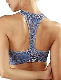 Yoga Reflex Women's Racerback Strap Workout Removable Pads Yoga Sports Bra