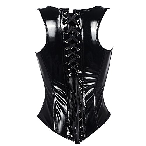 2 DODOING+Womens+Steampunk+Underbust+Waistcoat