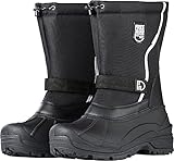 FREE SOLDIER Mens Snow Boots Insulated Waterproof