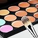 Toraway Pro 15 Colors Makeup Concealer Contour Palette +1 PC Makeup Brush + 1 PC Sponge Puff