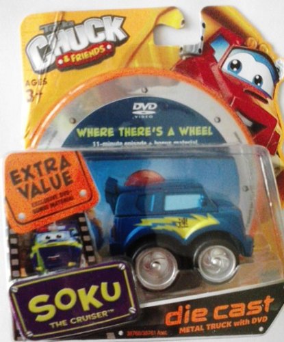 Tonka Chuck and Friends Soku the Cruiser Diecast with Dvd