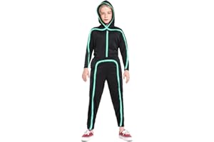 HSCTEK Light Up Child Stick Figure Costume