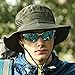 Fishing Hats Waterproof Unisex Outdoor Bucket Breathable Mesh Hat UV Protection Sun Cap