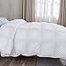 puredown Lightweight White Feather Comforter Full Size Ultra Soft Thin Light Warmth Box Stitched Duvet Insert for Warmer Climates/Sleeper