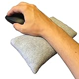 Wrist Rest for Computer Mouse - For Tendinitis and Forearm Discomfort (Grey Med)