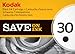 KODAK 30 B Genuine 30B Ink Cartridge - Black (335 Pages)