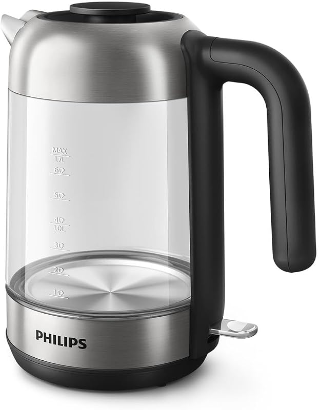 Bouilloire Électrique 5000, 1,7L, Ébullition rapide, Verre