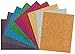 Bright Idea Glitter Heat Transfer Vinyl Sheets, 9 Sheet Heat Transfer Vinyl Bundle of Glitter HTV Iron On Vinyl for Silhouette Cameo & Heat Press | Durable, Vibrant Colors for All HTV Projects