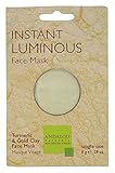 Andalou Naturals - Instant Luminous Clay Face Mask Turmeric & Gold Clay - 0.28 oz.(Pack of 6)