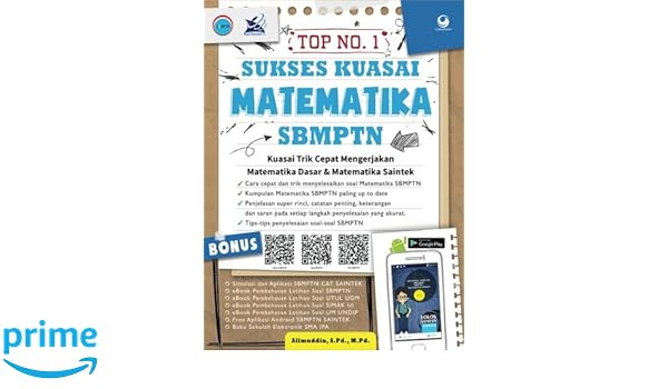 Top No 1 Kuasai Matematika Sbmptn Indonesian Edition M Pd