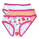 Esme Little Girl's 3pcs Panty Pack - Bird Owls