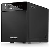 Mediasonic PRORAID 4 bay 3.5" SATA Hard Drive Enclosure - USB 3.0 & eSATA 10TB Support (HFR7-SU3S2)