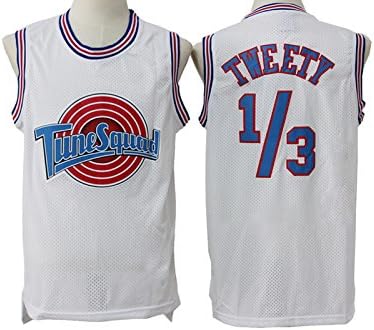 Mens Tune Squad Murray Tweety Taz Lola D.duck Bugs Space Jam Movie Jersey
