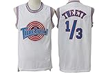 Tune Squad - Tweety Taz Lola D.Duck Bugs Murray Mens Basketball Space Jam Movie Jersey