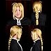Angelaicos Unisex Braids Costume Halloween Wig Long Yellow