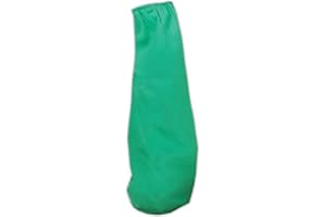 MAGID 180183 SparkGuard Cotton Flame Resistant Sleeve, 18" Length, Green (One Pair)