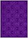 Garland Rug Large Peace Area Rug, 5-Feet by 7-Feet, Purple