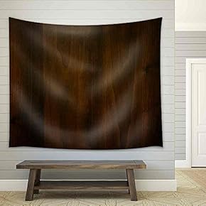 Wooden Wall Background or Texture - Fabric Wall Tapestry Home Decor - 51x60 inches