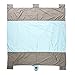 Sand Escape Compact Outdoor Beach Blanket / Picnic Blanket- 7’ X 9’ 20% Bigger Than Other Blankets. Made From Strong Parachute Nylon. Includes Built In Sand Anchors & Valuables Pocket