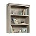 Sauder Costa Library Hutch, Adjustable Shelves for Flexible Storage, Library Bookcase - Chalked Chestnut Finish