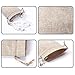 DECORA 50 PCS Burlap Bags with Drawstring Jute Hessian Linen Treat Bag for Halloween Wedding Jewelry Party Favors