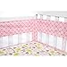 Carter's Jungle Collection Secure-Me Crib Liner, Pink