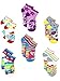 Hasbro My Little Pony Girls 6 pack Socks (Shoe: 7-10 (Sock: 4-6), Grey/White Ponies)