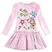 Novatx Baby Girls' Long Sleeves Cotton Dress (2/3Y)