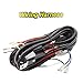 Dasen Adjustable Rear Pillar Flag Antenna Mounting Brackets w/Wiring Kit Compatible with LED Whip Light Compatible with Can Am Maverick X3 2017-2024
