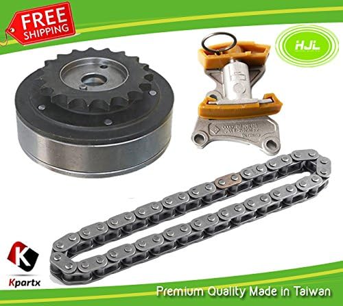 Camshaft Adjuster+Timing Chain+Tensioner Kit For VW Eos Jetta Passat Audi A3 A4 2.0L