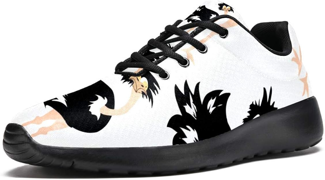 LORVIES African Ostrich Men’s Running Shoes