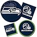 Creative Converting 8 Count Seattle Seahawks Paper Dessert Plates -