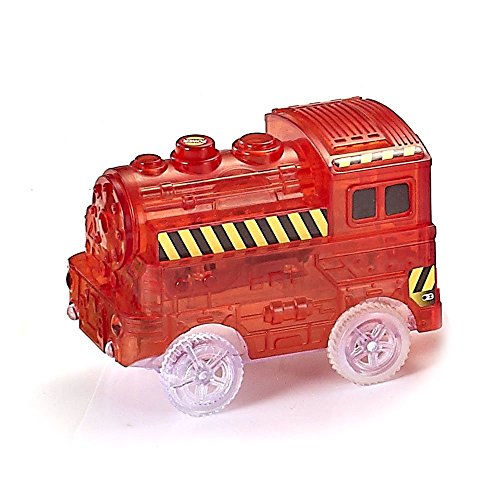 ONTOPON Magic Track Accessory with car Toy- Tunnel with Red Train Set - Thumbnail 2