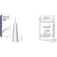Waterpik Cordless Pulse Rechargeable Portable Water Flosser for Teeth, Gums & Fresh Mint Whitening Refill Tablets (30 Count) – for Use with Waterpik Boost Tip