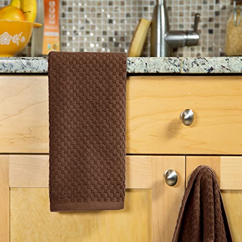 COTTON CRAFT Amazing Kitchen Towels 12 Pack 100 Cotton Euro Café