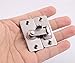 90 Degree Door Lock Flip Latch Gate Latches Safety Door Lock for Barn Wood Fence Sliding French Doors,SUS304 Stainless Steel Gate Hardware