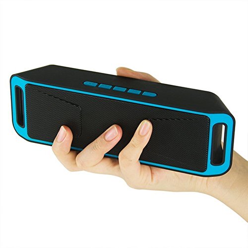 Ahutoru-Wireless-Bluetooth-40-Speaker-Portable-Stereo-Mini-Sound-Box-for-Mobile-and-Car-with-HD-Audio-and-Enhanced-BassBuilt-In-Dual-Driver-SpeakerphoneHandfree-Calling-Blue