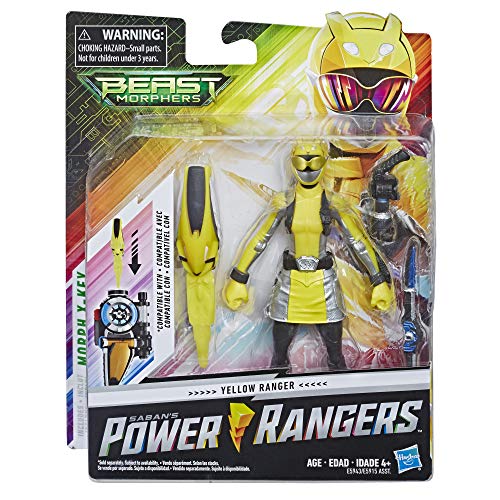 Power Rangers Beast Morphers Yellow Ranger 6