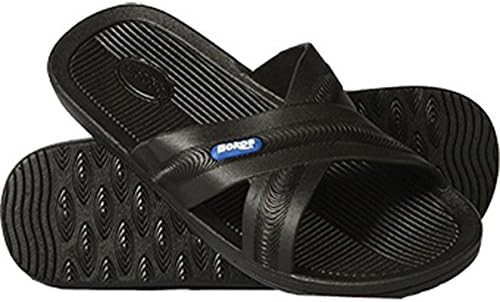 Bokos Women's One-Piece Rubber Athletic Slide Sandals