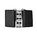 GRACE KARIN Women Wide Metal Stretch Elastic Waist Belt (Multicolor)