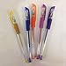 Nicole GEL270-CL-FBA Gel Pens With Comfort Grips & Tin Storage Case