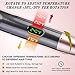 CHARMINER Professional Hair Straightener Curling Iron 2 in 1, Flat Iron Curling Iron, Tourmaline Twisted Beauty Hair Tools with LCD Digital Display&Auto Shut-Off Functions for All Hair Stylingthumb 4