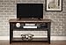Martin Svensson Home Rustic Sofa Table, Antique Black and Honey Tobacco