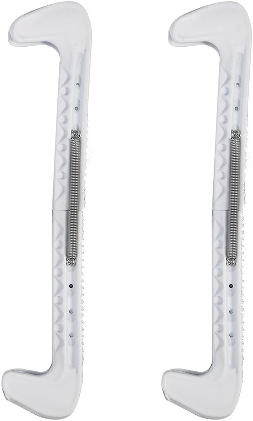 Amazon Co Jp Wallfire 氷刃プロテクター フィギュアスケート靴カバー アイスホッケー スケートブレード プラスチック フィギュアスケート スケートガード ホッケースケート フィギュアスケート 滑り止め 調整可能 保護カバー スポーツ アウトドア