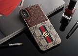 MIGUEL VICENTEE iPhone Xs MAX -US Fast Deliver Guarantee FBA- Luxury PU Leather Style Case Cover for Apple iPhoneXS MAX Only (Card Slot Brown)